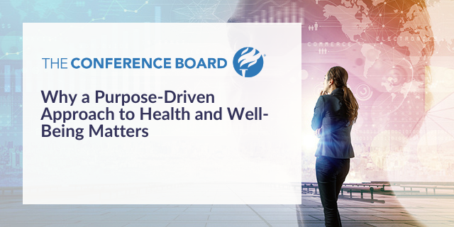 Why a Purpose-Driven Approach to Health and Well-Being Matters